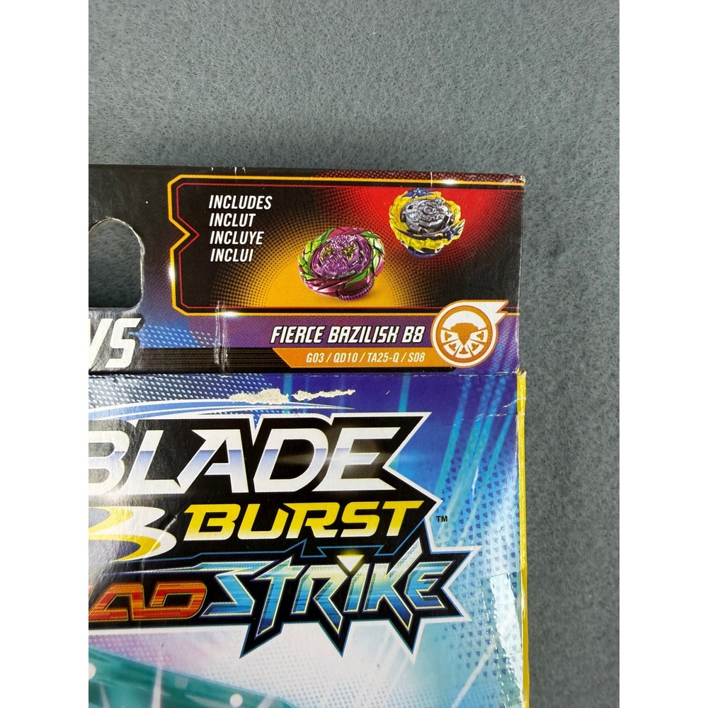 Hasbro Beyblade Burst QuadStrike Hydra Herbeus H8 Fierce Bazilish B8 Dual Pack - Picture 3 of 5